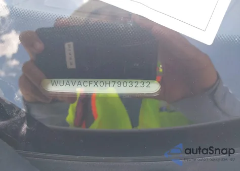 2017 Audi R8 5.2 V10 z USA, uszkodzony, nr VIN WUAVACFX0H7903232